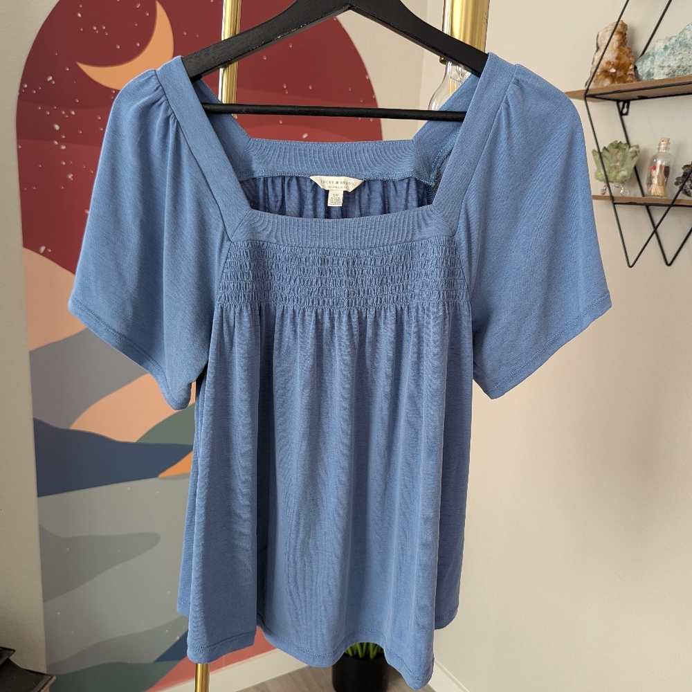 Lucky Brand Blue Women's Top